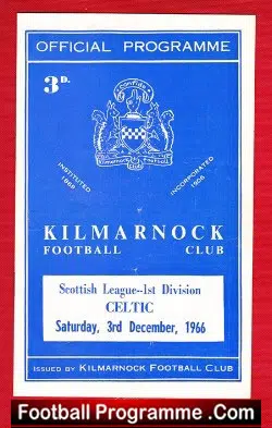 Kilmarnock v Glasgow Celtic 1966 - Glory Season