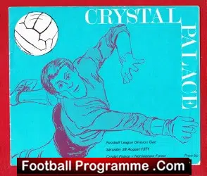 Crystal Palace v Nottingham Forest 1971
