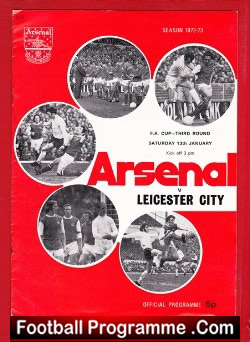 Arsenal v Leicester City 1973 – FA Cup