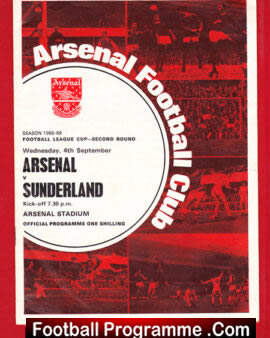 Arsenal v Sunderland 1968