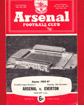 Arsenal v Everton 1960