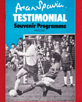 Alan Spavin Testimonial Benefit Match Preston North End 1971