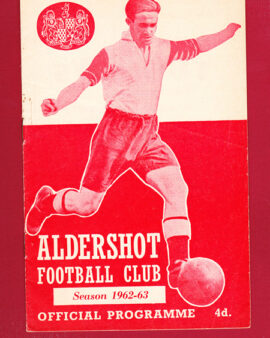 Aldershot v Bradford City 1963