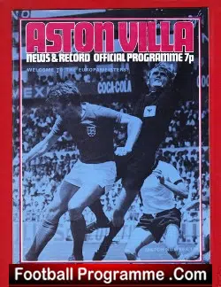 Aston Villa v Bayern Munich 1973 – Friendly Match