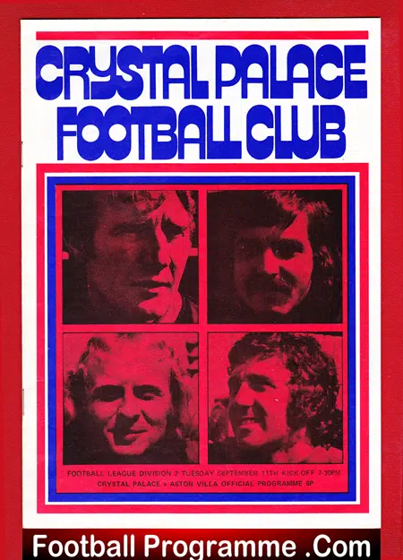 Crystal Palace v Aston Villa 1973