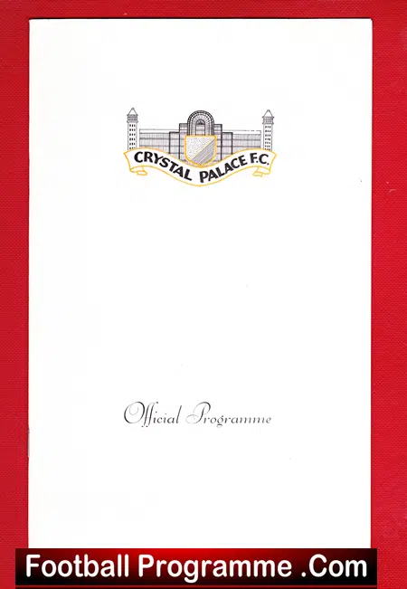 Crystal Palace v Charlton Athletic 1968