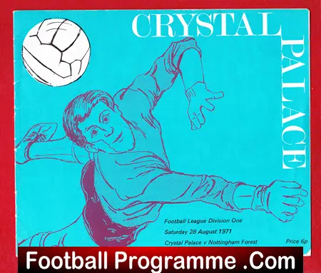 Crystal Palace v Nottingham Forest 1971