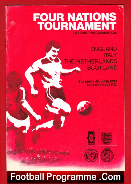 England v Italy v Holland v Scotland 1983 - Tournament Aldridge