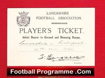 Lancashire v Liverpool 1936 – Lancashire Football Association TK