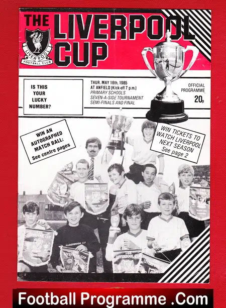 Liverpool Schoolboys Seven a Side - Liverpool Cup 1985