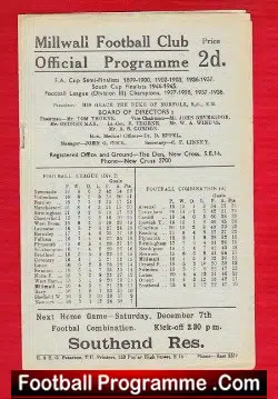 Millwall v Barnsley 1946