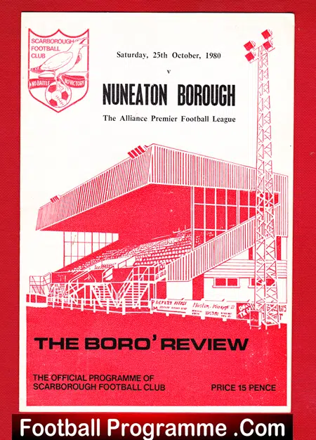 Scarborough v Nuneaton Borough 1980