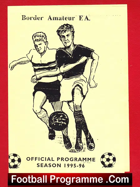 Scottish Border Amateur FA V Northern Amateur League 1996
