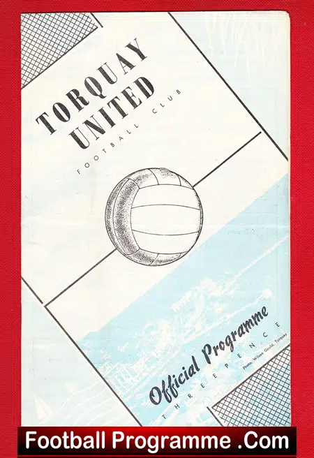 Torquay United v Bournemouth 1951
