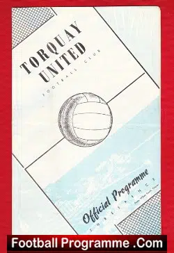 Torquay United v Bournemouth 1951