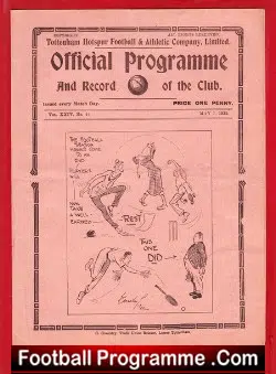 Tottenham Hotspur v Charlton Athletic 1932 – 1930s