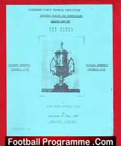 Triumph Athletic v Walsall Sportsco 1982 – Junior Cup Final