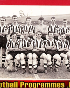 Netherfield Football Club Team Photograph Lancashire 1961