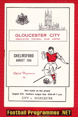 Gloucester City v Chelmsford 1956
