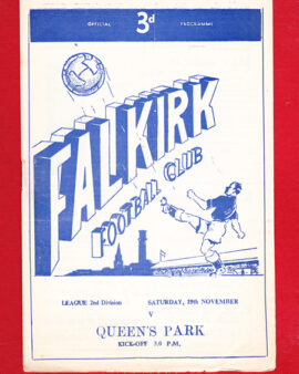 Falkirk v Queens Park 1960