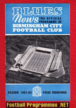 Birmingham City v Fulham 1961