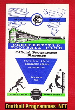 Chesterfield v Port Vale 1965