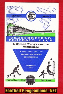 Chesterfield v Scunthorpe United 1966