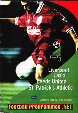 Ireland Football Tournament Liverpool Lazio Leeds Patricks 1998