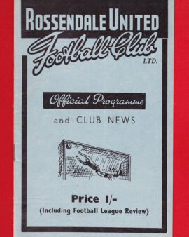 Rossendale United v South Liverpool 1970 – FA Cup