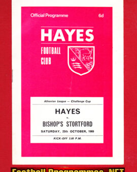 Hayes v Bishops Stortford 1969