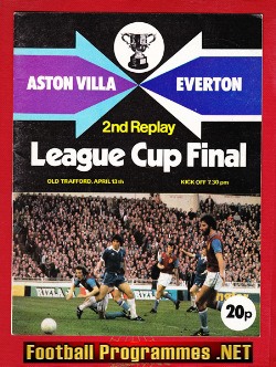 Aston Villa v Everton 1977 – Football League Cup Final Replay