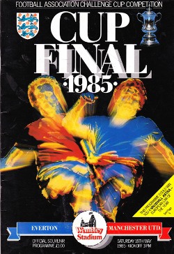Everton v Manchester United 1985 – FA Cup Final