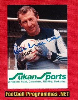 Arsenal Bob Wilson Autographed Signed Picture Postcard
