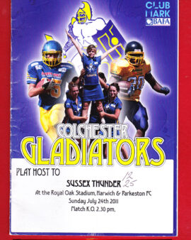 Colchester Gladiators v Sussex 2011 British American Football 11