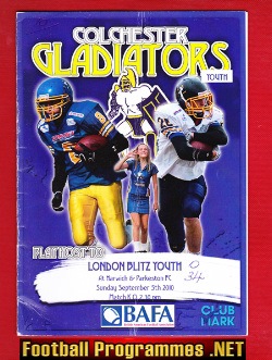 Colchester Gladiators v London British American Football 10