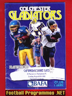 Colchester Gladiators v Cambridge British American Football 10