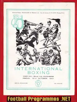 Boxing - Frank Bell v Stefan Olek 1951 - Manchester