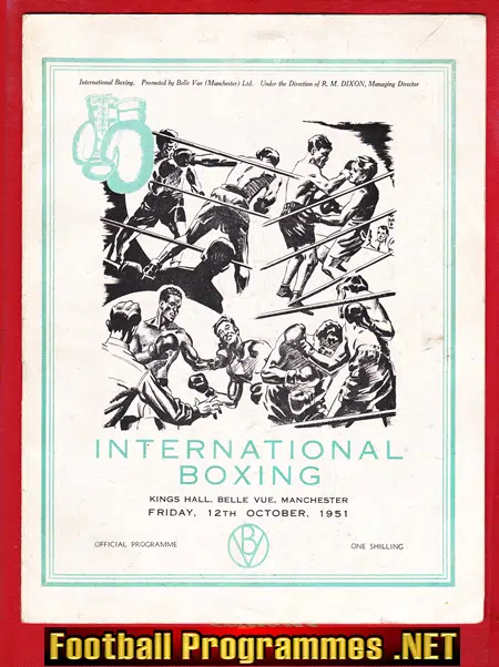 Boxing - Frank Bell v Stefan Olek 1951 - Manchester