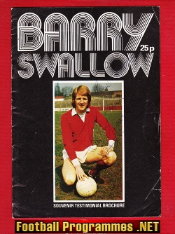 Barry Swallow Testimonial Benefit Match York City 1976 – SIGNED