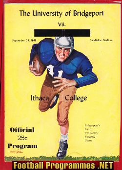 Bridgeport University v Ithaca 1948 – American Football 1940s