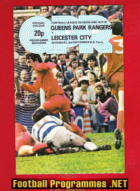 Queens Park Rangers v Leicester City 1977