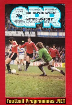 Queens Park Rangers v Nottingham Forest 1978