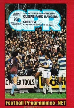 Queens Park Rangers v Chelsea 1977