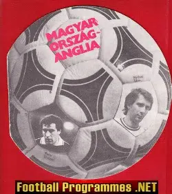 Hungary v England 1983 - Unusual