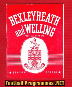 Bexleyheath Welling v QPR 1959 – Reserves