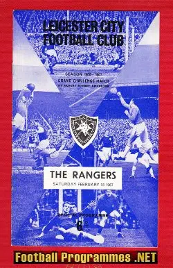 Leicester City v Glasgow Rangers 1967 - Challenge Match