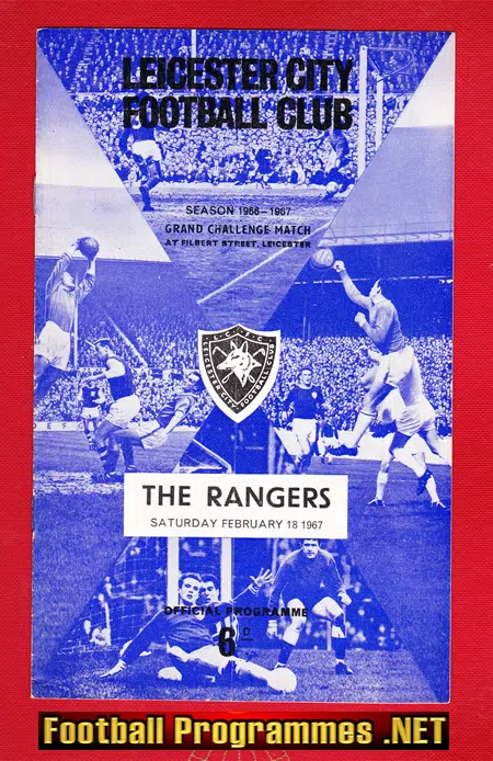 Leicester City v Glasgow Rangers 1967 - Challenge Match
