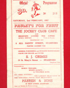 Stamford v Long Eaton 1957