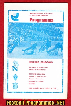 Holland Eindhoven Speedway Programme 1974 – Dutch