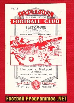 Liverpool v Blackpool 1951